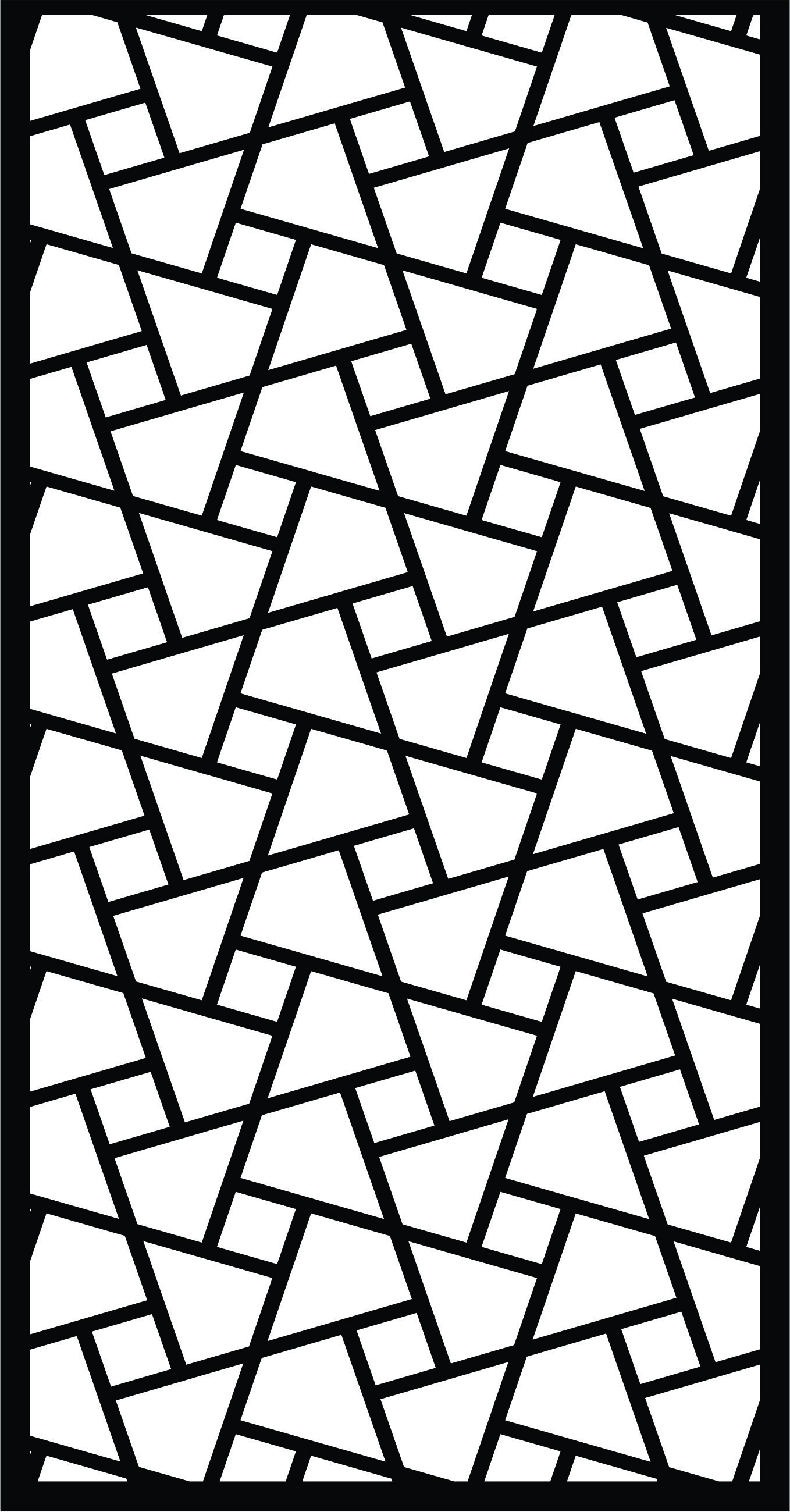 Room Separator Seamless Floral Lattice Stencil Design For Laser Cut Free Vector File