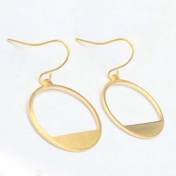 Round Earring Design Laser Cut Free DXF File