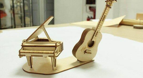 Royal I Gitara For Laser Cut Free DXF File