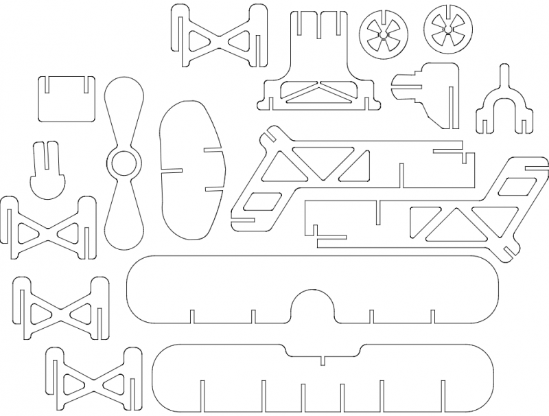 Часы чертеж dxf