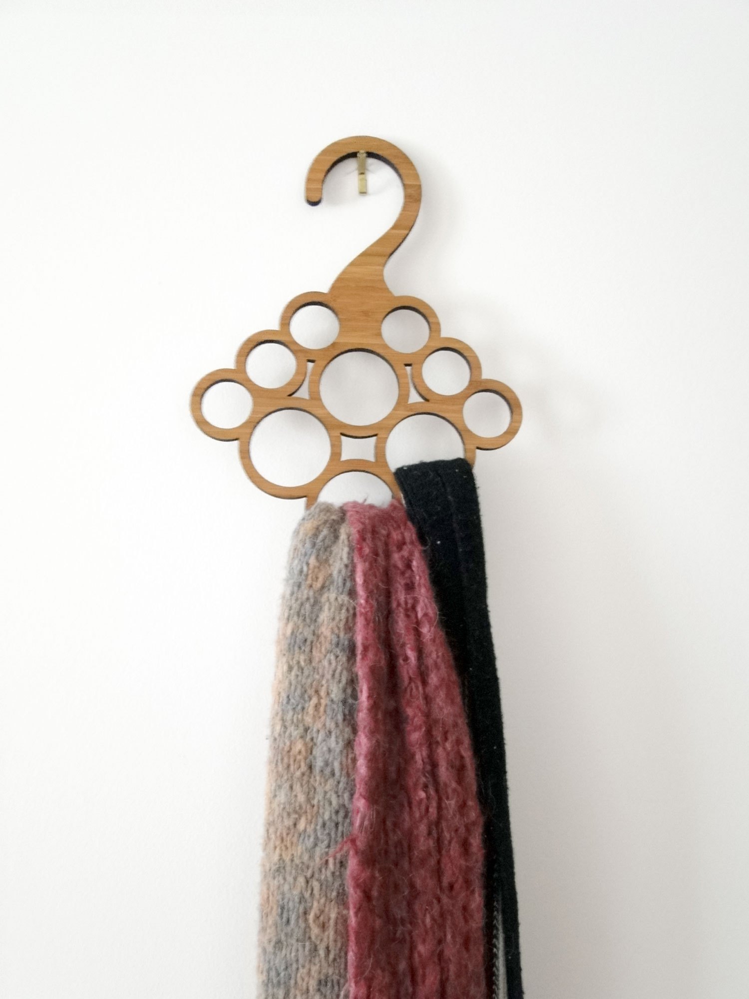 Scarf Hanger For Laser Cut Free Vector File