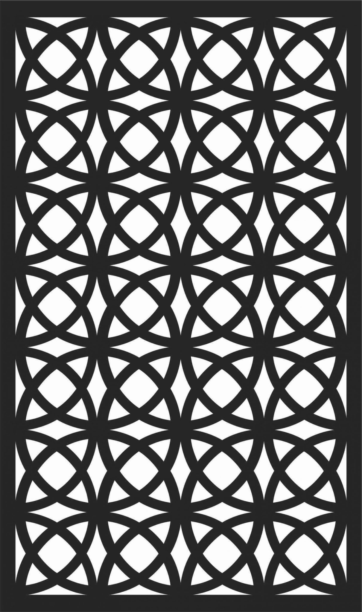 Screen Panel Patterns Seamless 14 Free DXF File Free Download DXF