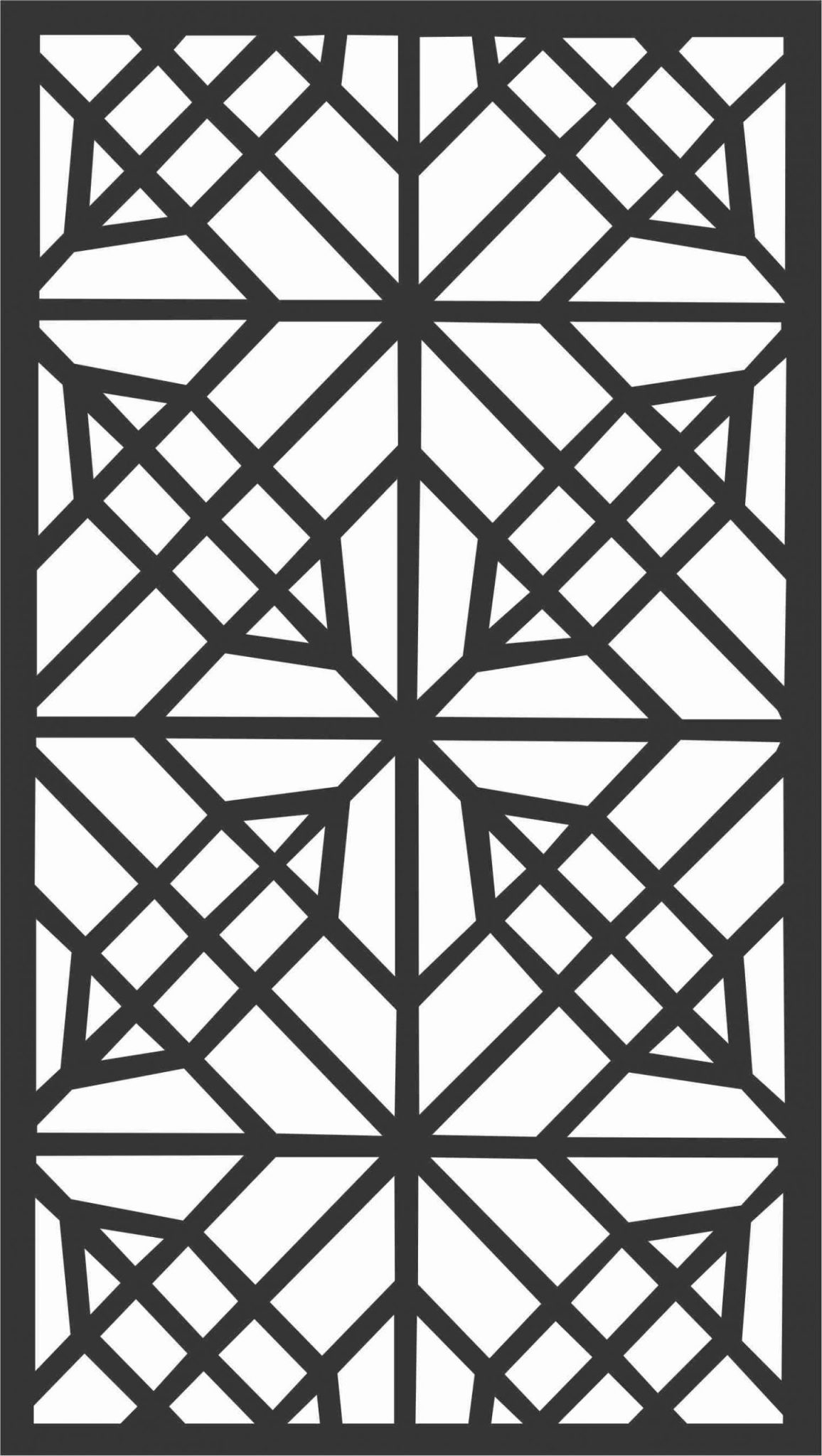 Screen Panel Patterns Seamless 23 Free DXF File