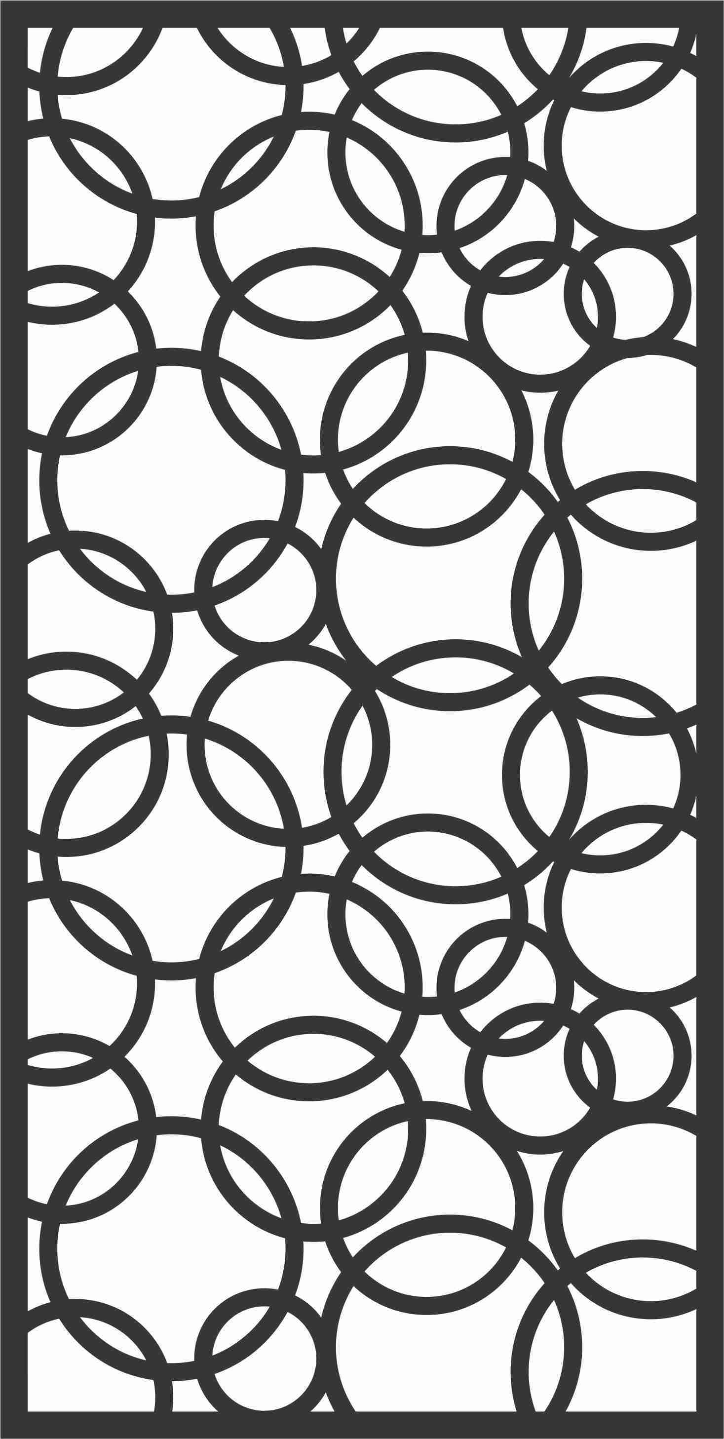 Screen Panel Patterns Seamless 27 Free DXF File