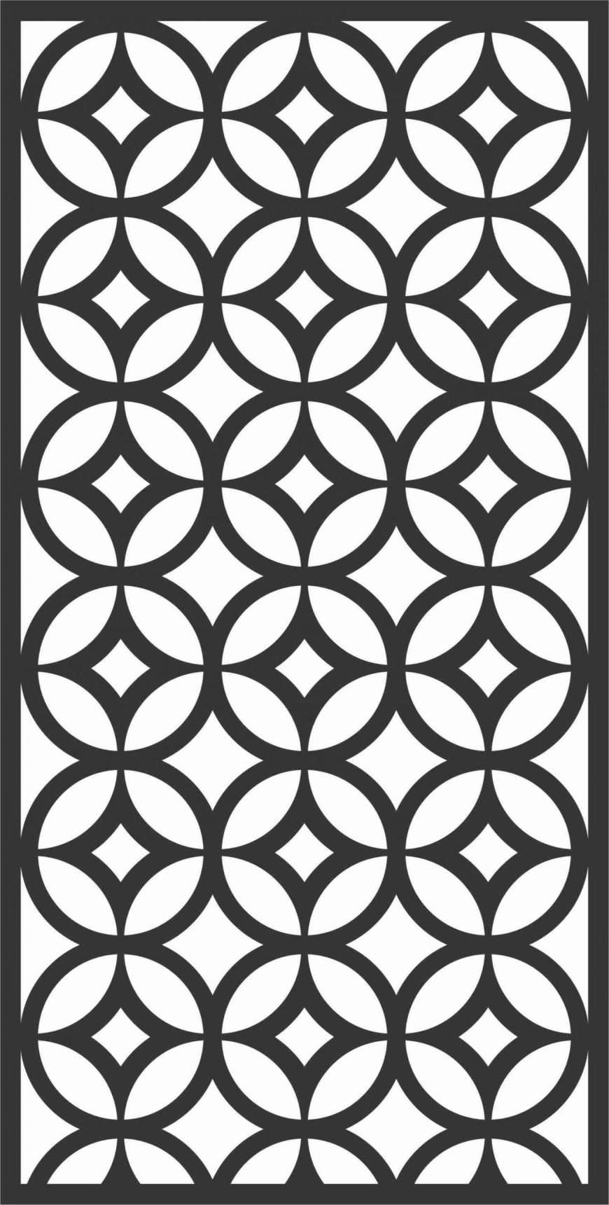 Screen Panel Patterns Seamless 28 Free DXF File