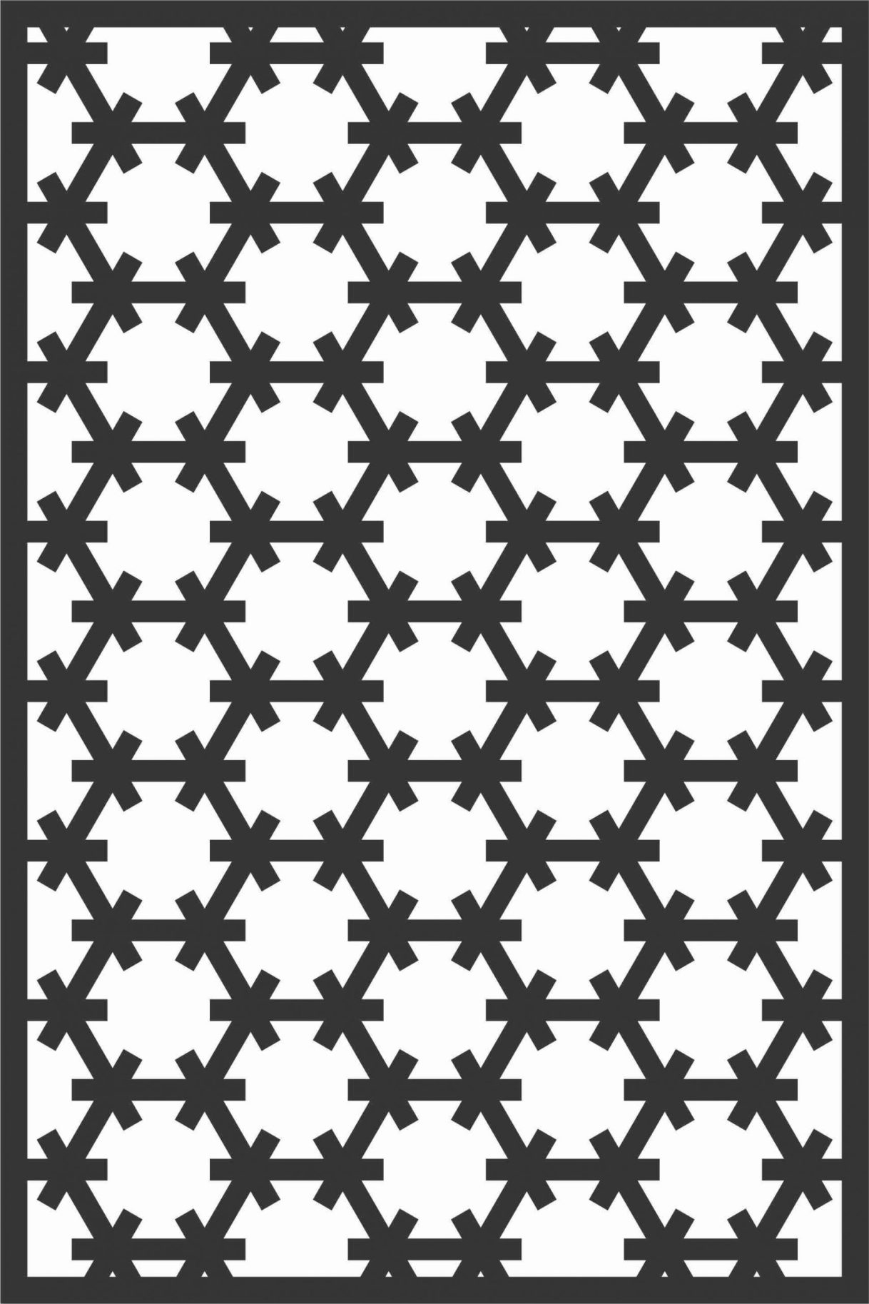 Screen Panel Patterns Seamless 57 Free DXF File