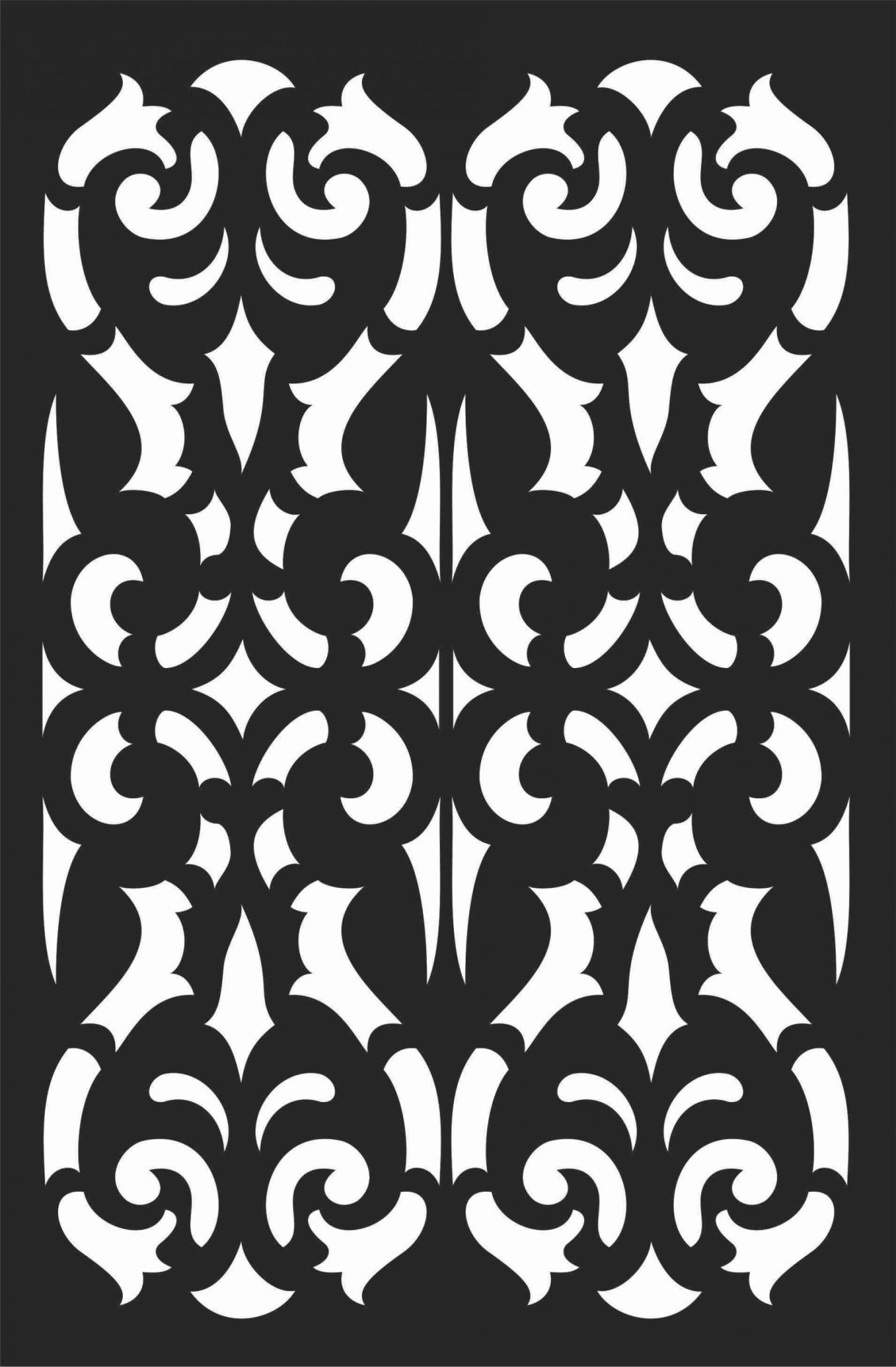 Screen Panel Patterns Seamless 87 Free DXF File