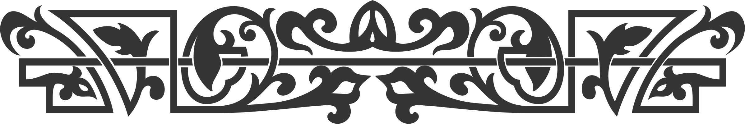 Screen Room Divider Border Seamless Design Free Vector File