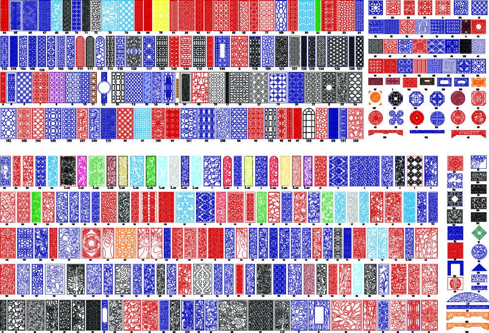 Screens Panels Patterns Free Vector File