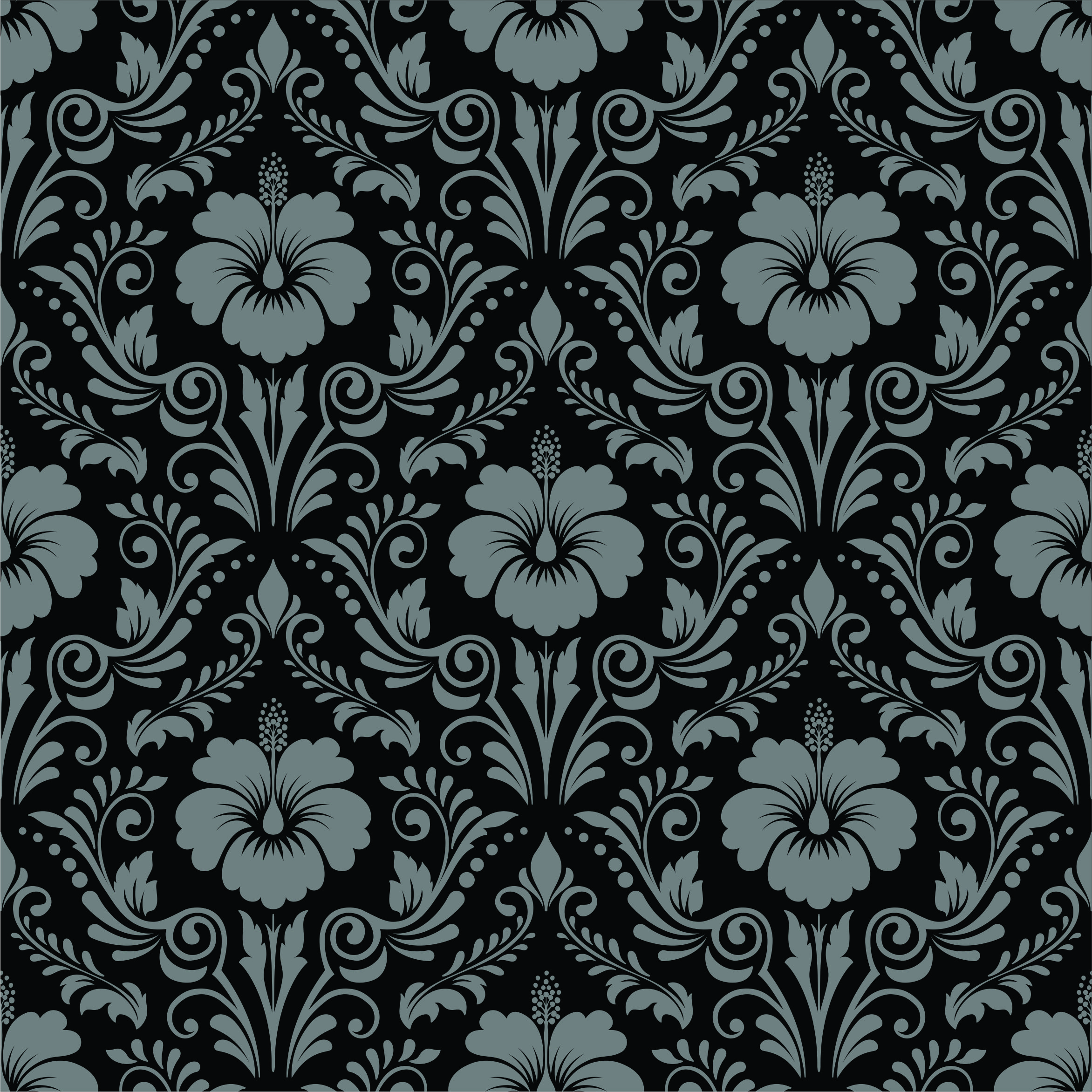 Seamless Separator Floral Lattice Stencil Design For Laser Cut Free Vector File