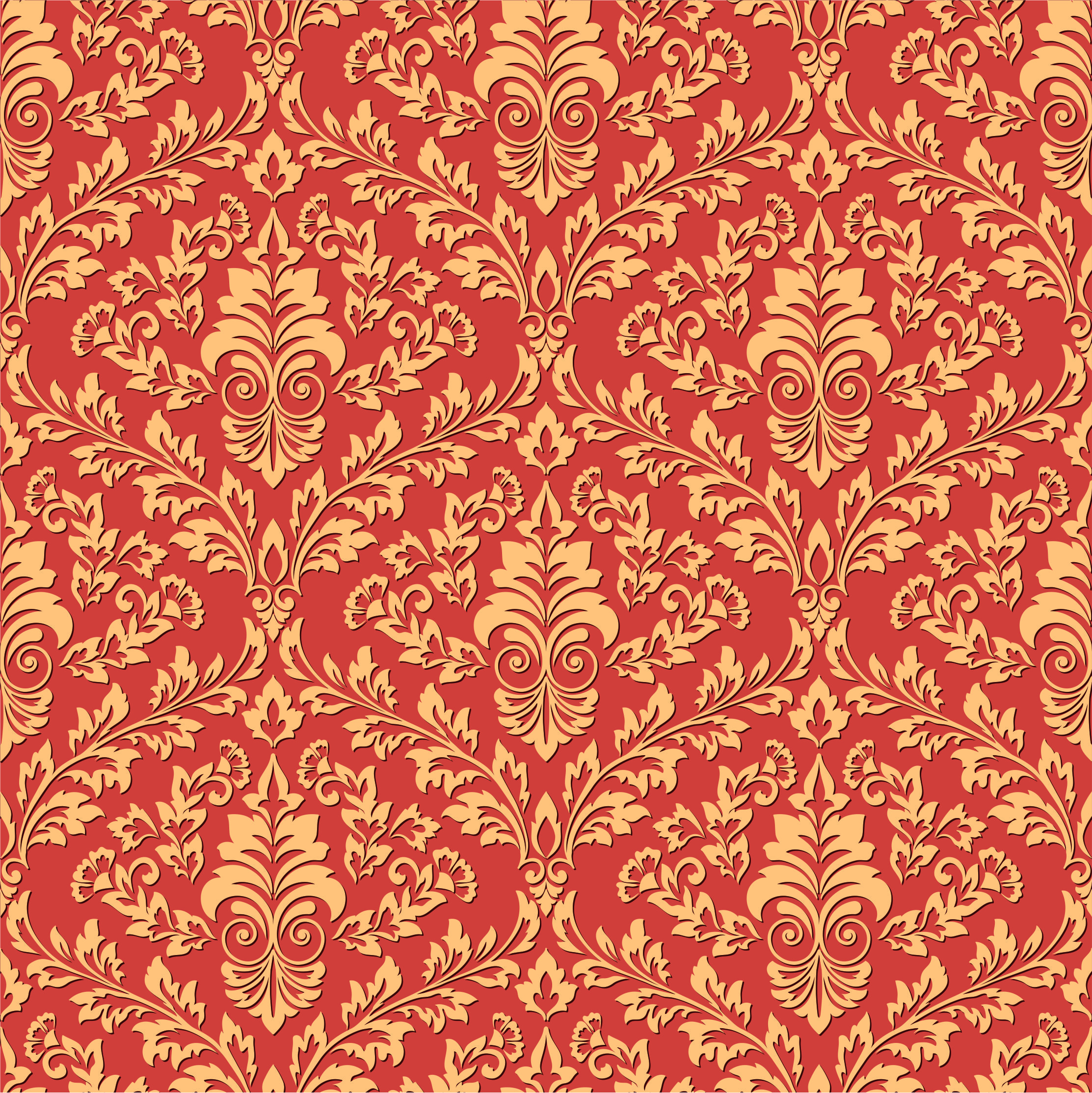 Seamless Separator Floral Lattice Stencil Panel For Laser Cut Free Vector File