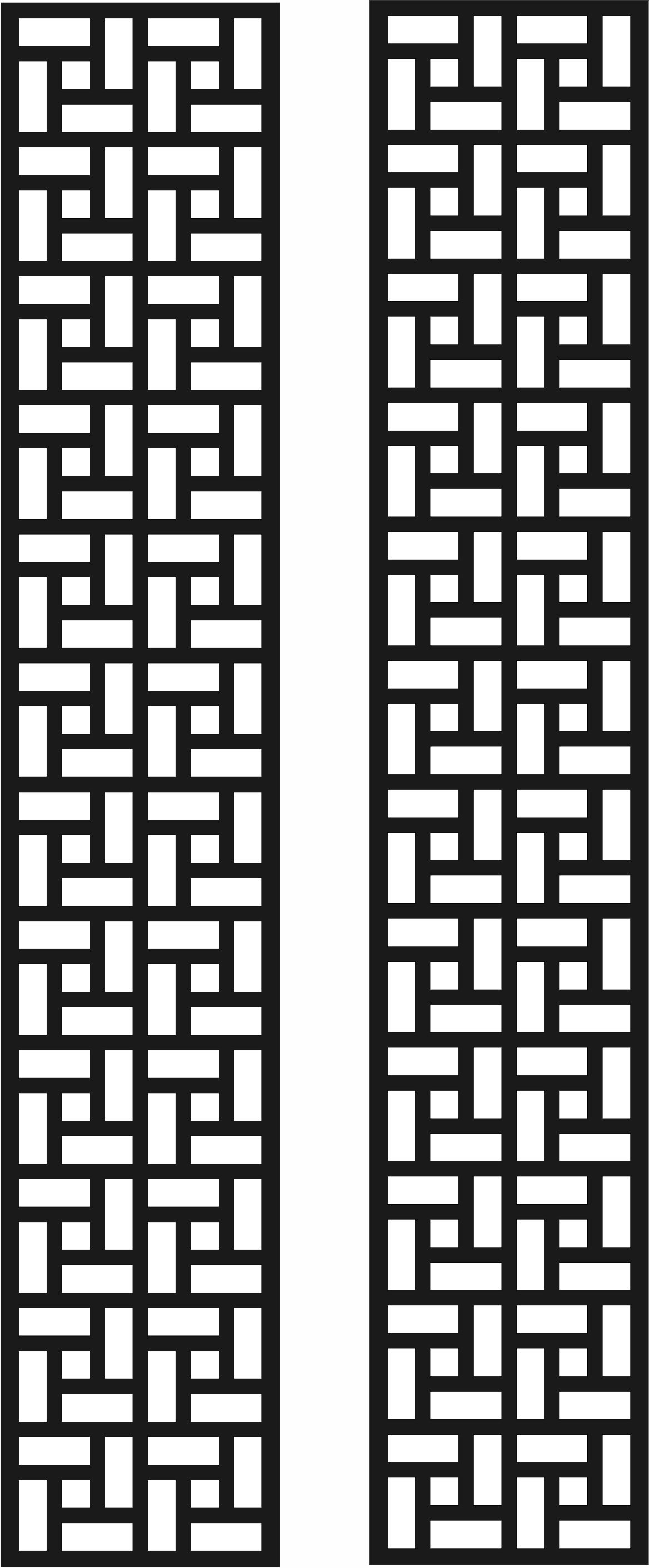 Seamless Separator Screen Design For Laser Cutting Free DXF File