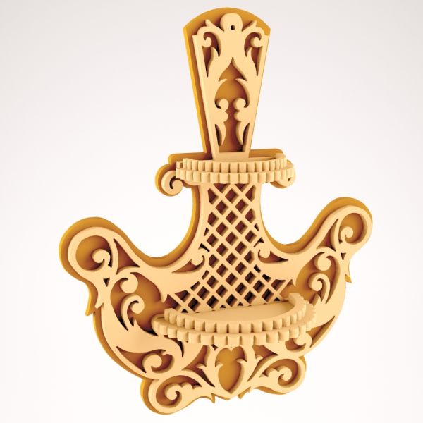 Shelf For Keysfor Laser Cut Free Vector File