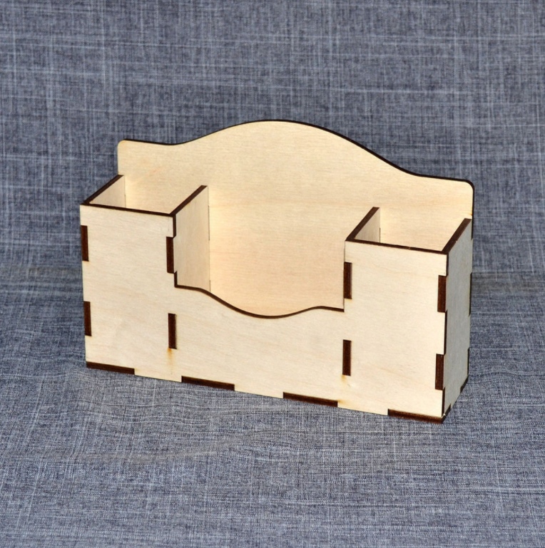 Simple Desk Organizers For Laser Cutting Free Vector File
