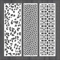 Simple Vertical Column Bulkhead Design For Laser Cut Cnc Free Vector File