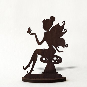 Sitting Girl Stand Home Decor Free Vector File