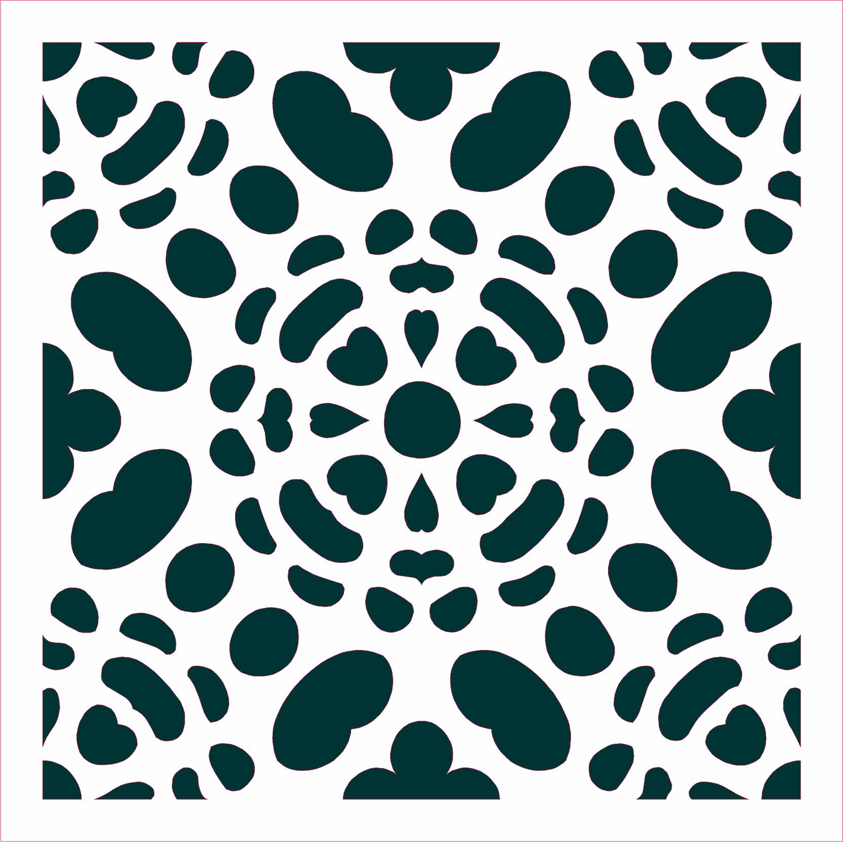 Small Screen Design For Laser Cut Free Vector File