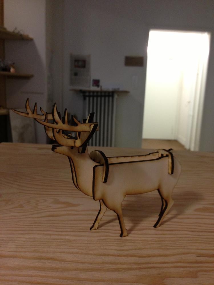 Stag Deer Free DXF File