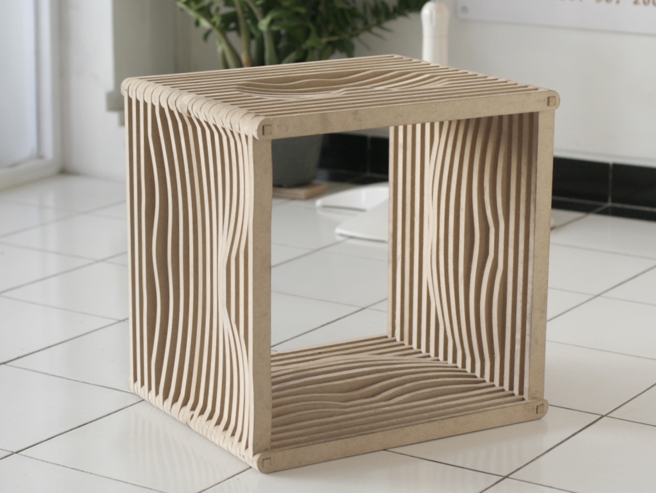 Stool – Cutsheet Free DXF File
