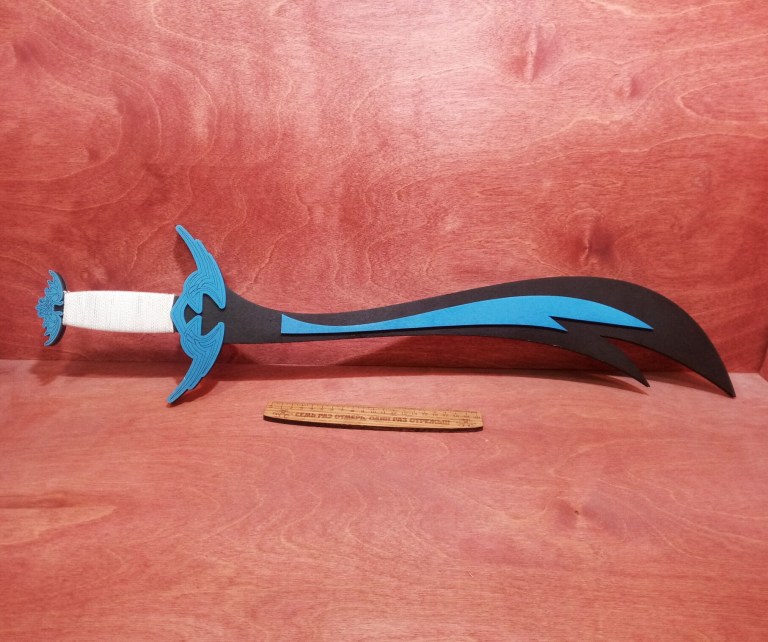 Sword For Laser Cutting Free Vector File