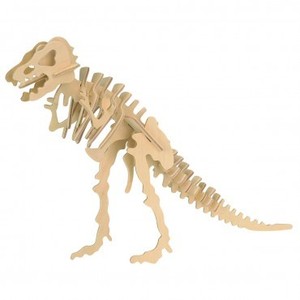 t. Rex 3d Puzzle Free DXF File