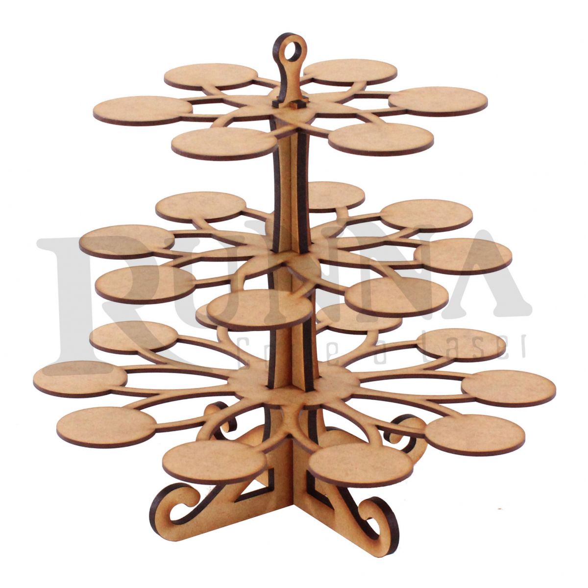 Torre Cupcake Free DXF File
