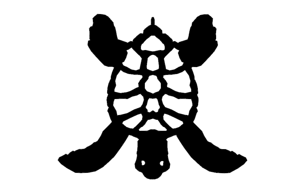 Turtle 2 Free DXF File