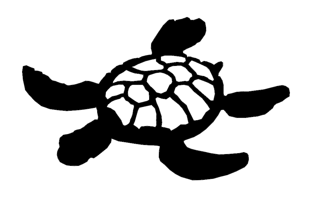 Turtle 3 Free DXF File