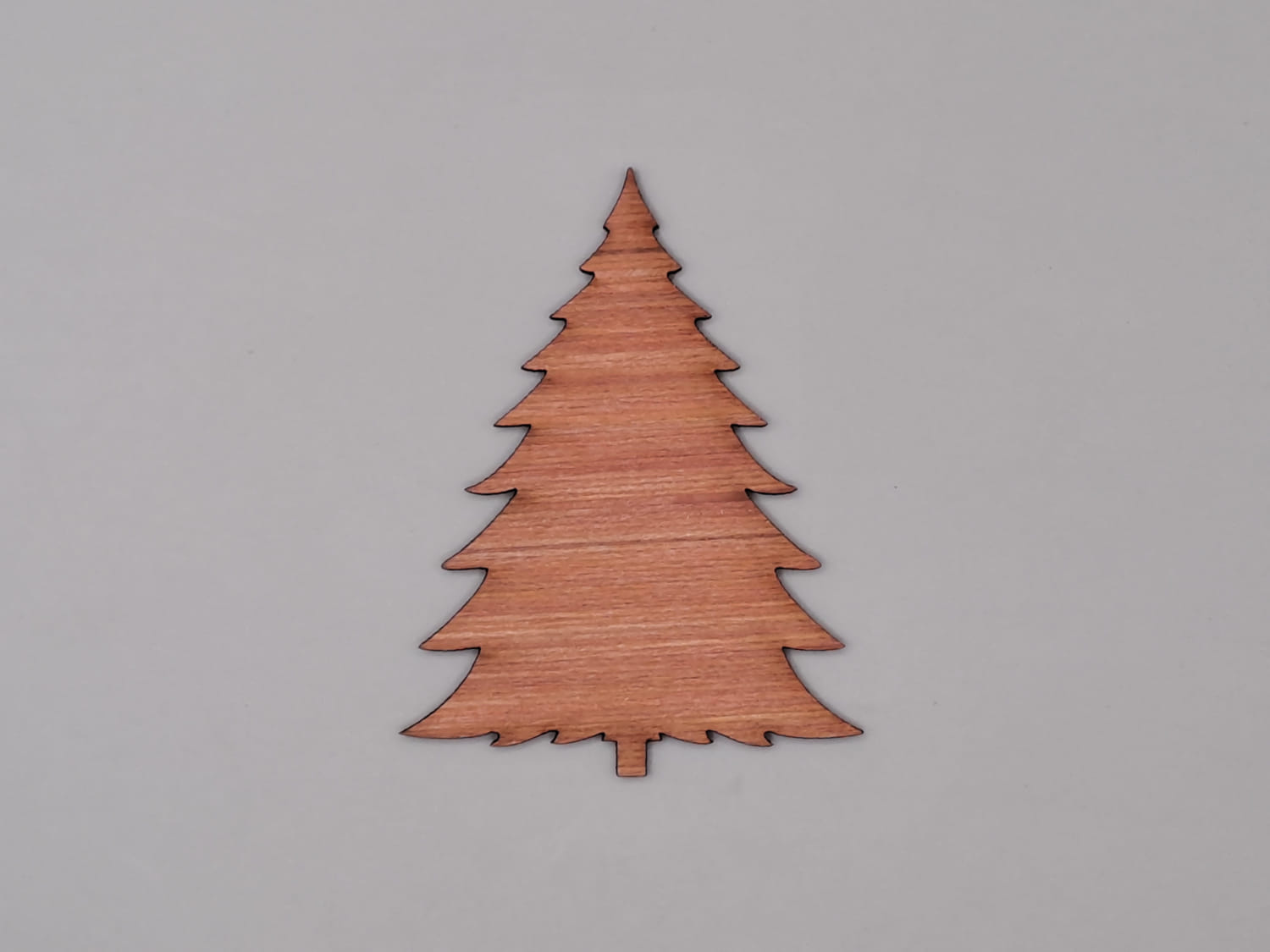 Unfinished Blank Wood Christmas Tree Laser Cut Free DXF File