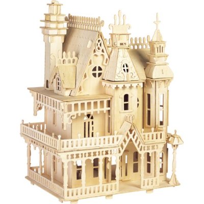 Villa House For Laser Cut Free Vector File