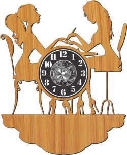 Watches At Nail Salon Download For Laser Cut Plasma Free Vector File