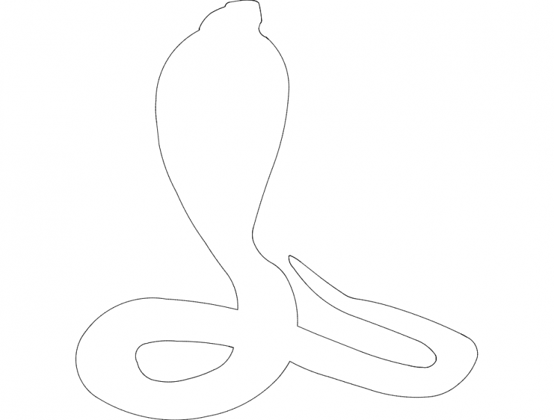 Waz( Snake) Free DXF File