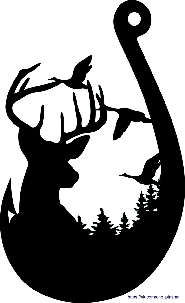Wild Life Wall Decor For Laser Cutting Free Vector File