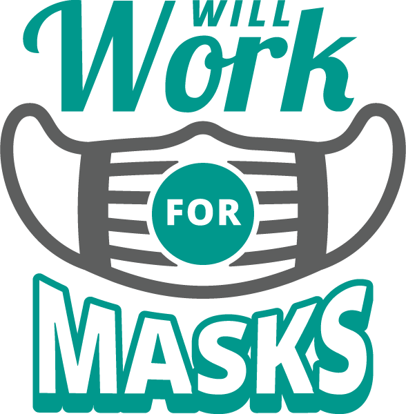 Will Work For Masks Coronavirus Disease covid-19 Free DXF File