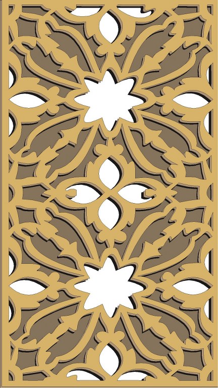 Window Grill Pattern For Laser Cutting 46 Free Vector File