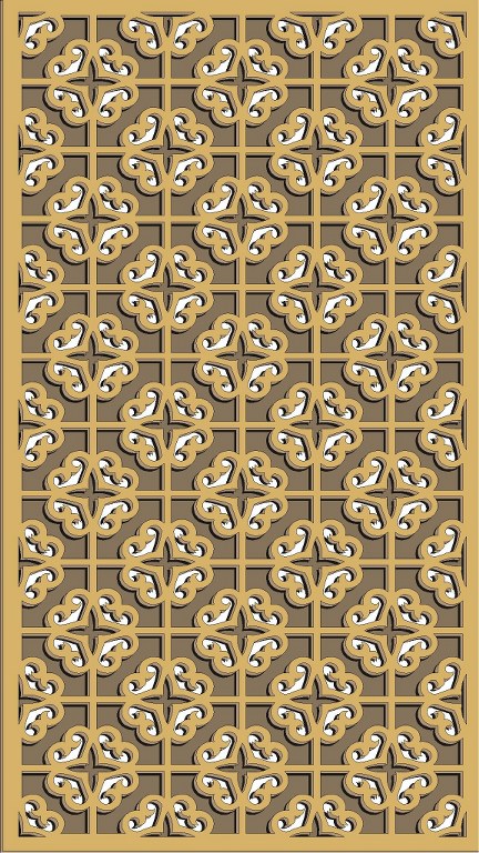 Window Grill Pattern For Laser Cutting 60 Free Vector File