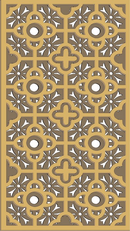 Window Grill Pattern For Laser Cutting 63 Free Vector File