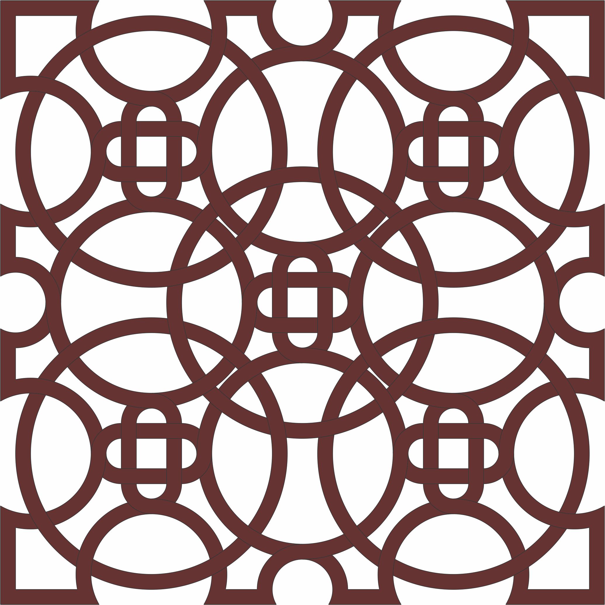Window Grill Seamless Separator Panel For Laser Cut Free Vector File