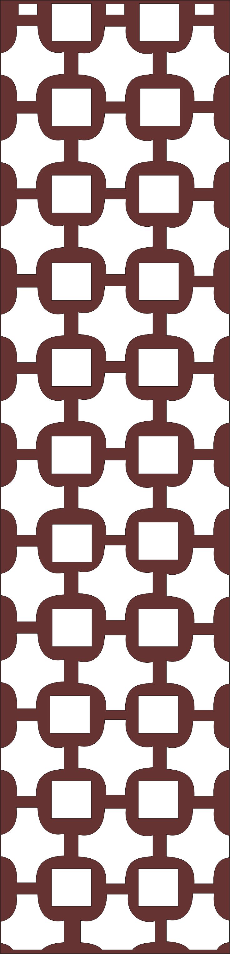 Window Jali Floral Seamless For Laser Cut Free Vector File