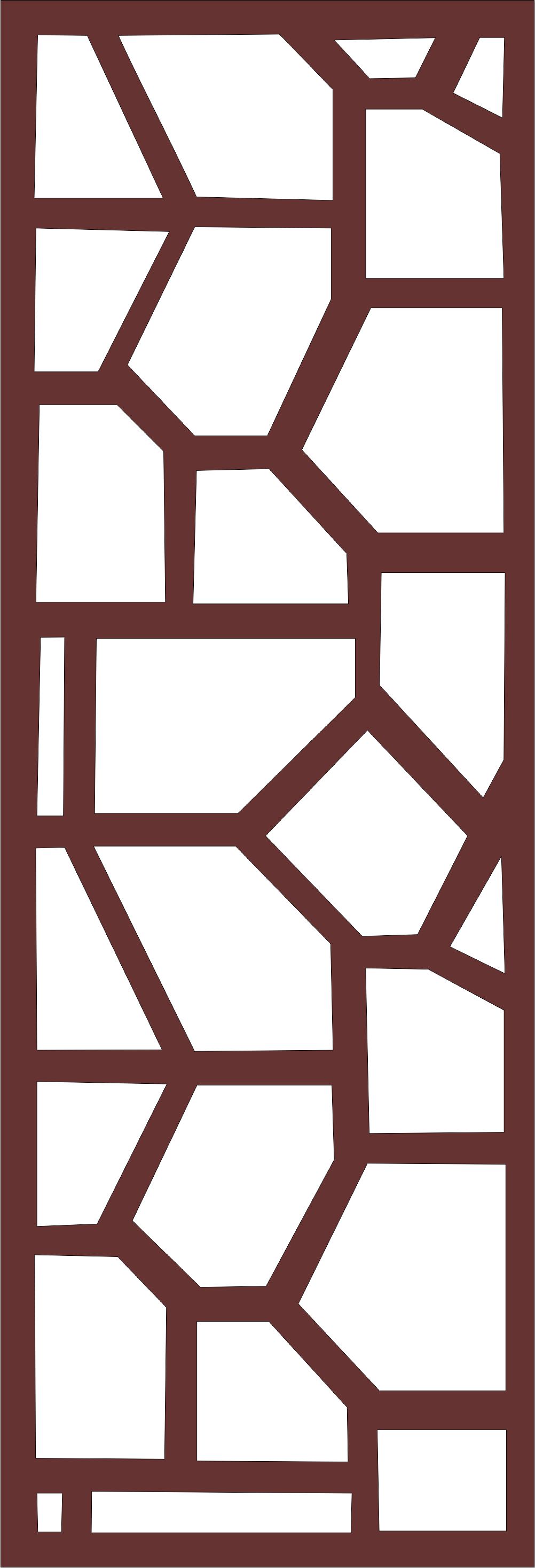 Window Jali Panel Floral Seamless Pattern For Laser Cut Free Vector File