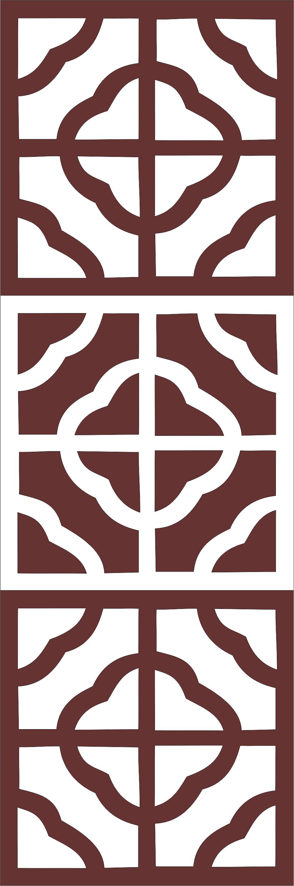 Window Jali Pattern For Laser Cut Free Vector File