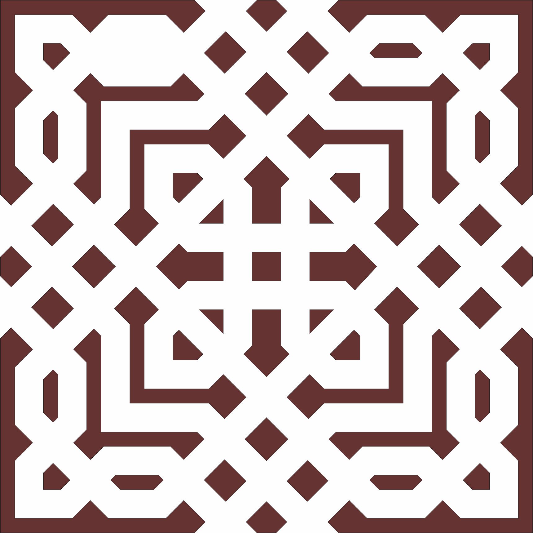 Window Lattice Floral Seamless Design For Laser Cut Free Vector File