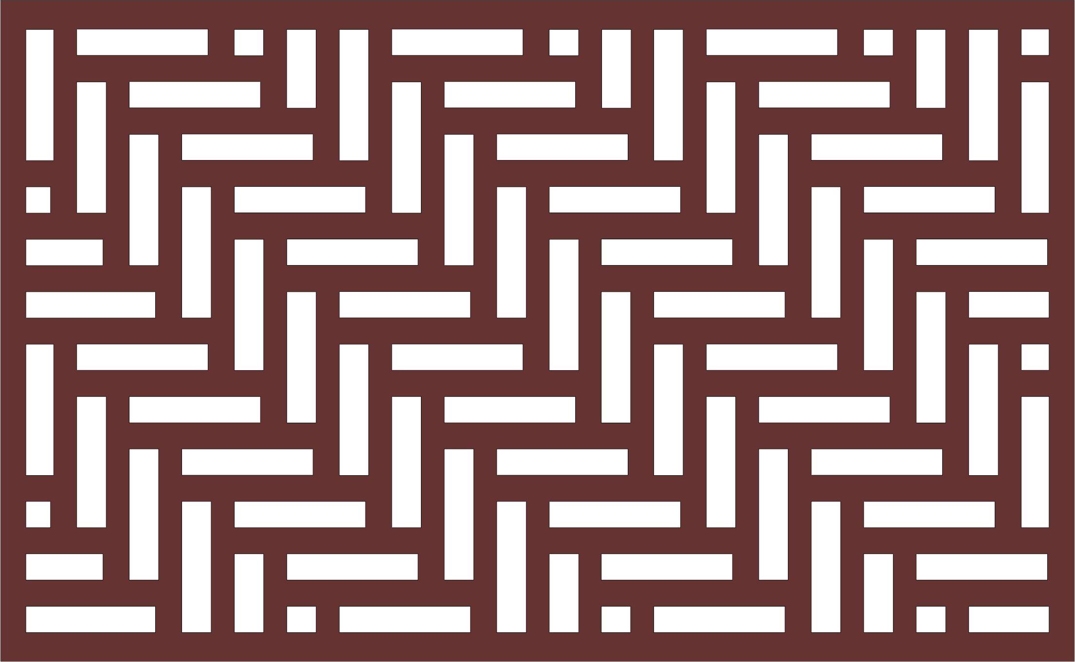 Window Screen Seamless Separator Panel For Laser Cut Free Vector File
