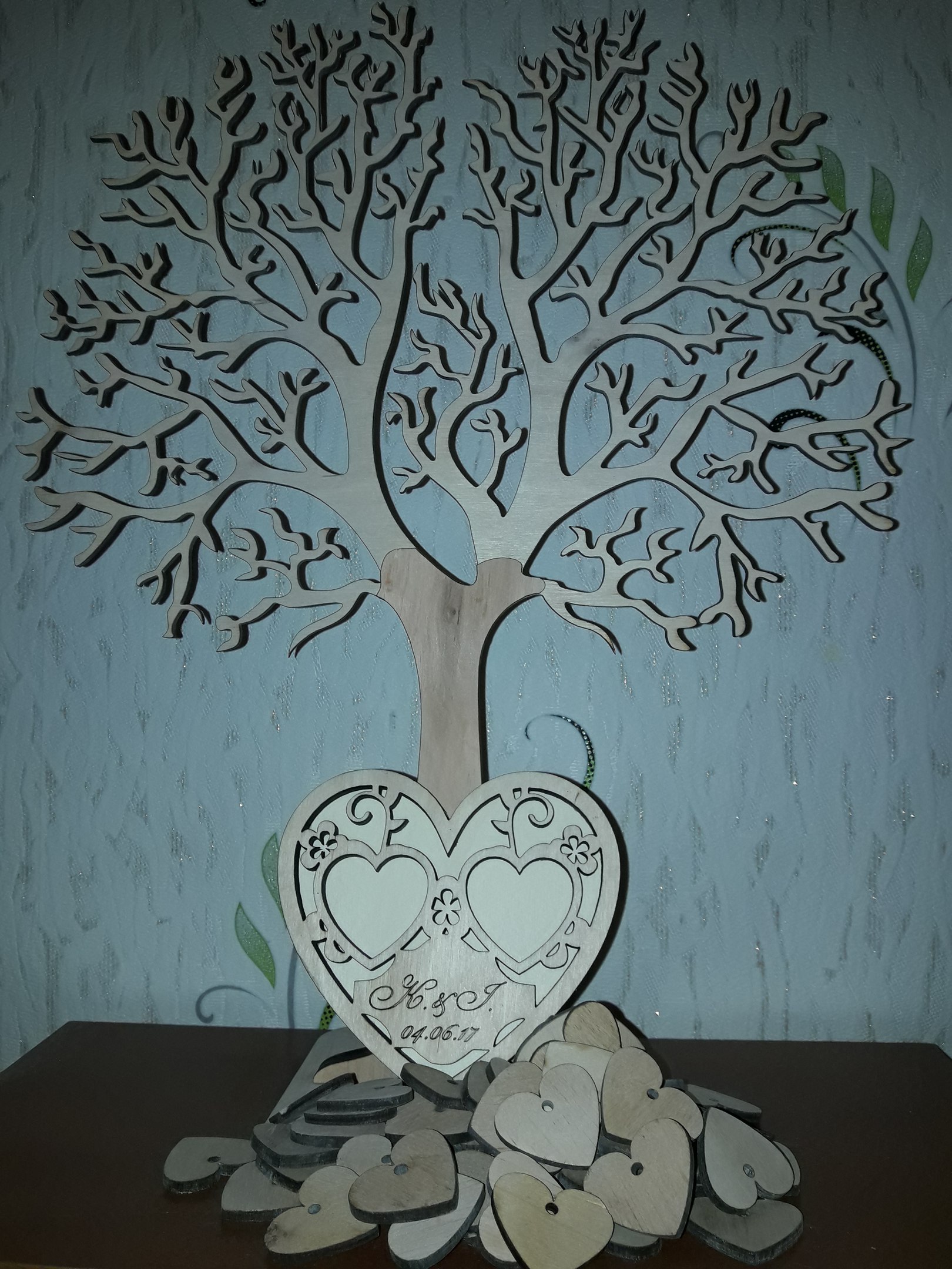 Wishtree For Laser Cut Free Vector File