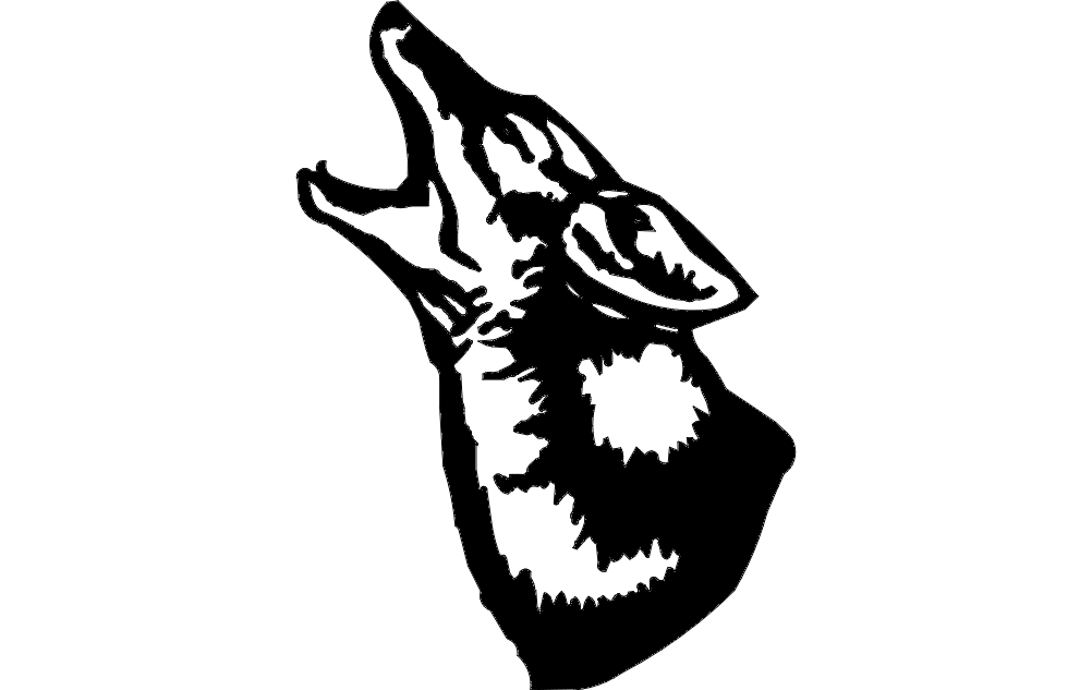 Wolf Free DXF File