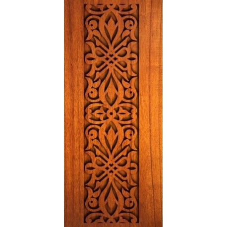 Wood Carving Pattern Free DXF File
