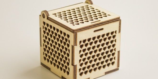 Wood Cnc Cut Jewelry Box For Laser Cut Free Vector File