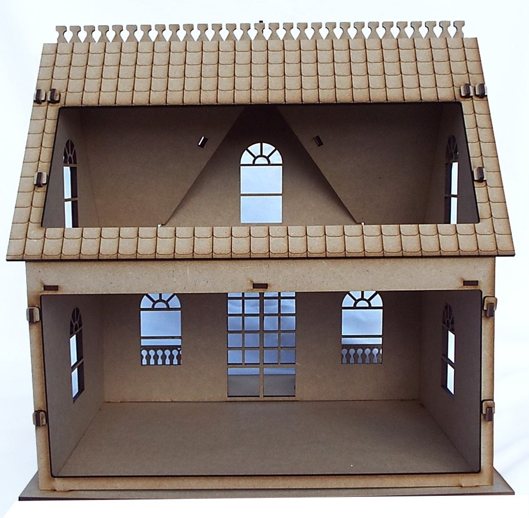 Wooden American Girl Doll House For Laser Cut Free Vector File