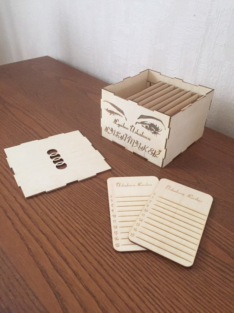 Wooden Box Drawing For Laser Cutting Free Vector File