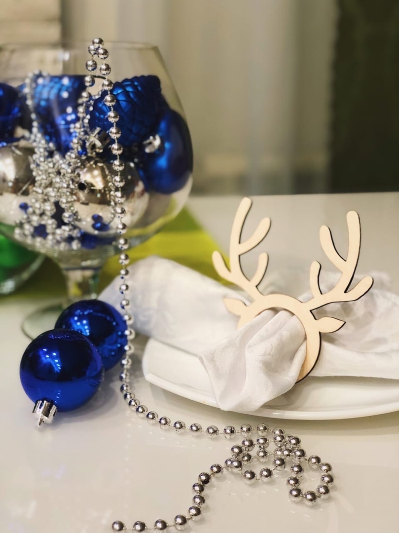 Wooden Deer Head Napkin Holder Laser Cutting Free Vector File